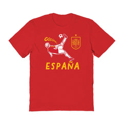 Spain National Team Vive La Fete Women's Chilena Style T-Shirts - Red