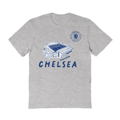Chelsea Vive La Fete Women's Stadium Style T-Shirts - Gray