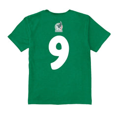 Raúl Jiménez Mexico National Team Vive La Fete Youth Player Name & Number Color Badge T-Shirts - Green