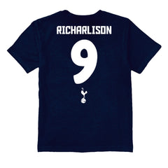 Richarlison Tottenham Hotspur Vive La Fete Youth Player Name & Number Stadium Style T-Shirts - Navy