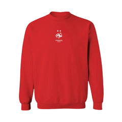 France National Team Vive La Fete Women's Color Badge Sweatshirt - Red