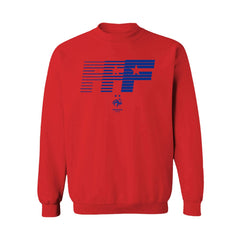 France National Team Vive La Fete Women's FFF Logo Sweatshirt - Red