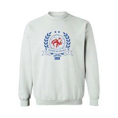 France National Team Vive La Fete Women's Équipe de France Sweatshirt - White
