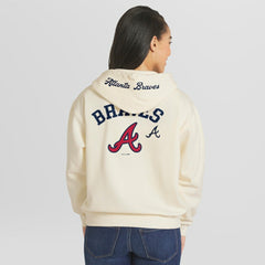 Atlanta Braves WEAR by Erin Andrews Women's Full-Zip Hoodie Clearance