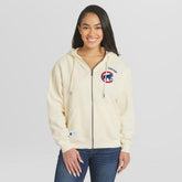 Chicago Cubs WEAR by Erin Andrews Women's Full-Zip Hoodie Lifestyle