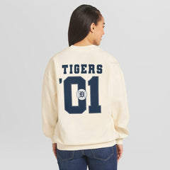 Detroit Tigers WEAR by Erin Andrews Women's Heavyweight Crew Neck Sweatshirt Online