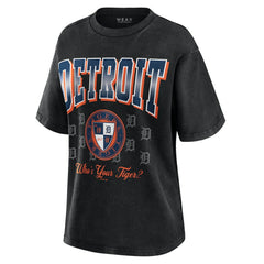 Detroit Tigers WEAR by Erin Andrews Women's Oversized Boyfriend T-Shirt Near Me