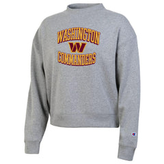 Washington Commanders Champion Women's Triumph Tri-Blend Sweatshirt Gray - NFL