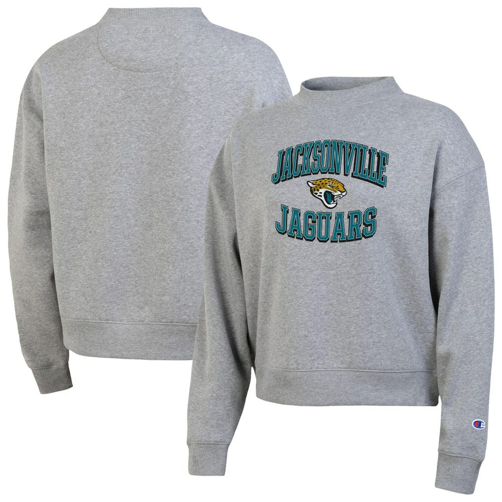 Jacksonville Jaguars Champion Women's Triumph Tri-Blend Sweatshirt Gray - NFL