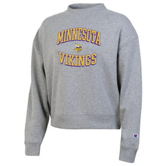 Minnesota Vikings Champion Women's Triumph Tri-Blend Sweatshirt Gray - NFL