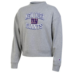 New York Giants Champion Women's Triumph Tri-Blend Sweatshirt Gray - NFL