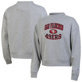 San Francisco 49ers Champion Women's Triumph Tri-Blend Sweatshirt Gray - NFL