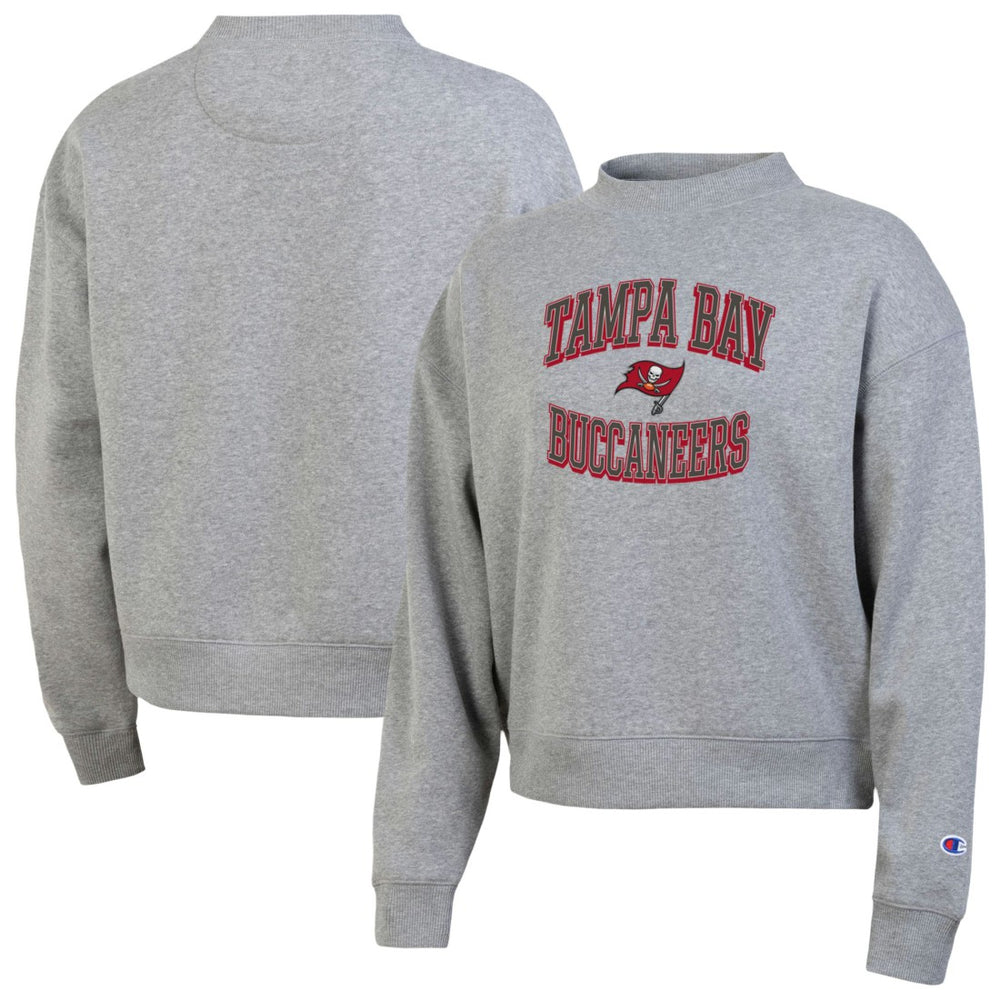 Tampa Bay Buccaneers Champion Women's Triumph Tri-Blend Sweatshirt Gray - NFL