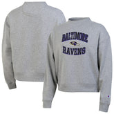 Baltimore Ravens Champion Women's Triumph Tri-Blend Sweatshirt Gray - NFL