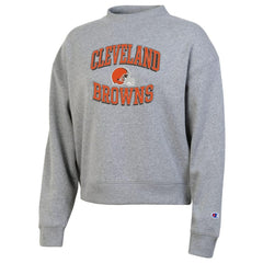 Cleveland Browns Champion Women's Triumph Tri-Blend Sweatshirt Gray - NFL