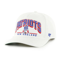New England Patriots '47 Coltrane Throwback Rope Hitch Adjustable Hat White - 47 brand