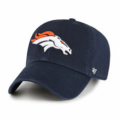 Denver Broncos '47 Clean Up Adjustable Hat Navy - 47 brand