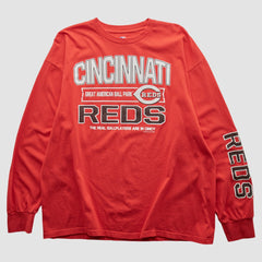 Cincinnati Reds Genuine Merchandise 2000s Long Sleeve T-shirt Sale