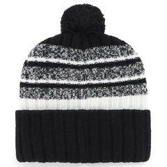 New England Patriots '47 2025 AFC Champions Tavern Cuffed Knit Hat with Pom Black - NFL