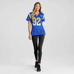 Harrison Mevis Los Angeles Rams Women's Team Game Jersey Royal - Nike