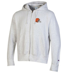 Cleveland Browns Champion Reverse Weave Full-Zip Hoodie Gray - NFL