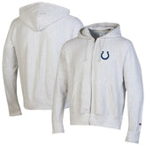 Indianapolis Colts Champion Reverse Weave Full-Zip Hoodie Gray - NFL