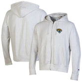 Jacksonville Jaguars Champion Reverse Weave Full-Zip Hoodie Gray - NFL