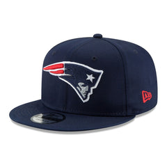 New England Patriots New Era Super Bowl LX Side Patch 9FIFTY Snapback Hat Navy - NFL