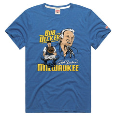 Milwaukee Brewers Homage Tri-Blend Hyperlocal T-Shirt Lifestyle