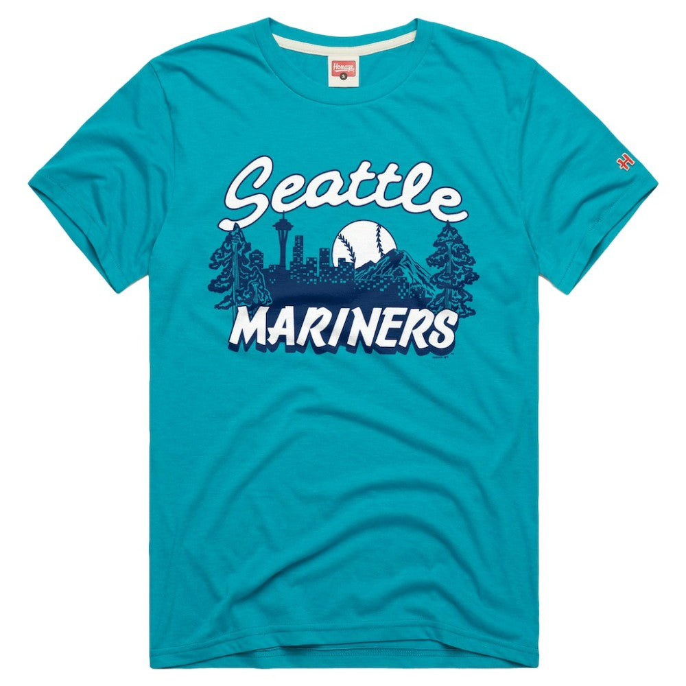 Seattle Mariners Homage Tri-Blend Hyperlocal T-Shirt Online