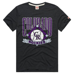 Colorado Rockies Homage Tri-Blend Hyperlocal T-Shirt for sale
