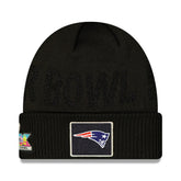 New England Patriots New Era Super Bowl LX Opening Night Cuffed Knit Hat Black - NFL
