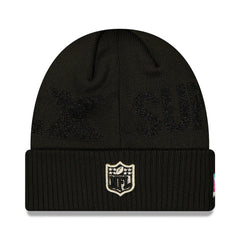 New England Patriots New Era Super Bowl LX Opening Night Cuffed Knit Hat Black - NFL