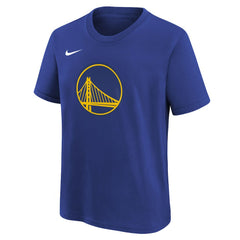 Nike - Golden State Warriors Youth Team Essential Logo T-Shirt - Royal