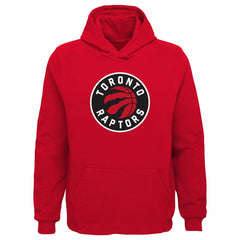 NBA - Toronto Raptors Outerstuff Youth Primary Logo Pullover Hoodie - Red