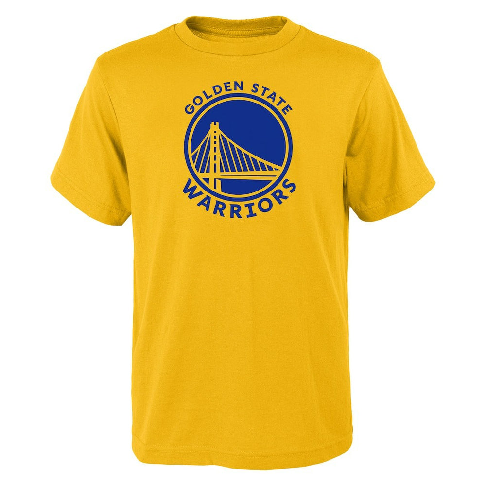 NBA - Golden State Warriors Outerstuff Youth Primary Logo T-Shirt - Yellow