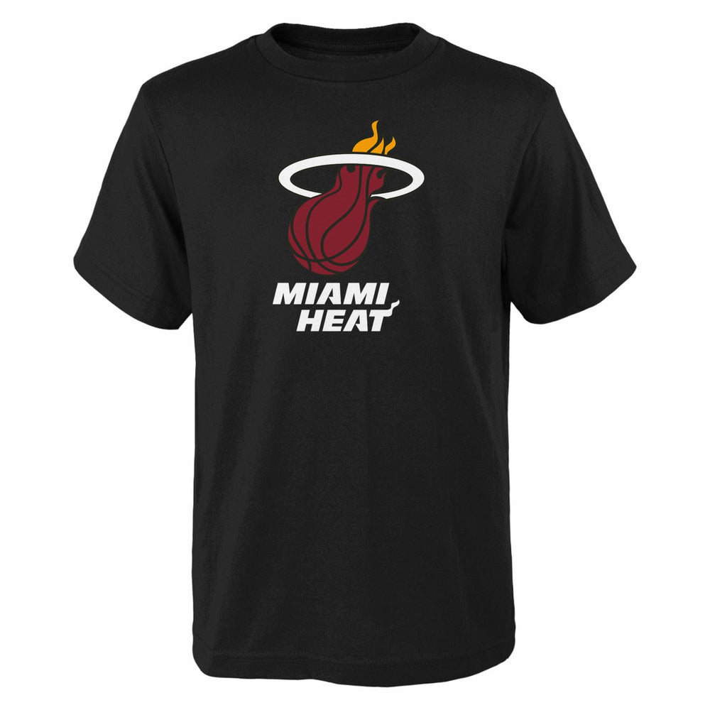 NBA - Miami Heat Outerstuff Youth Primary Logo T-Shirt - Black