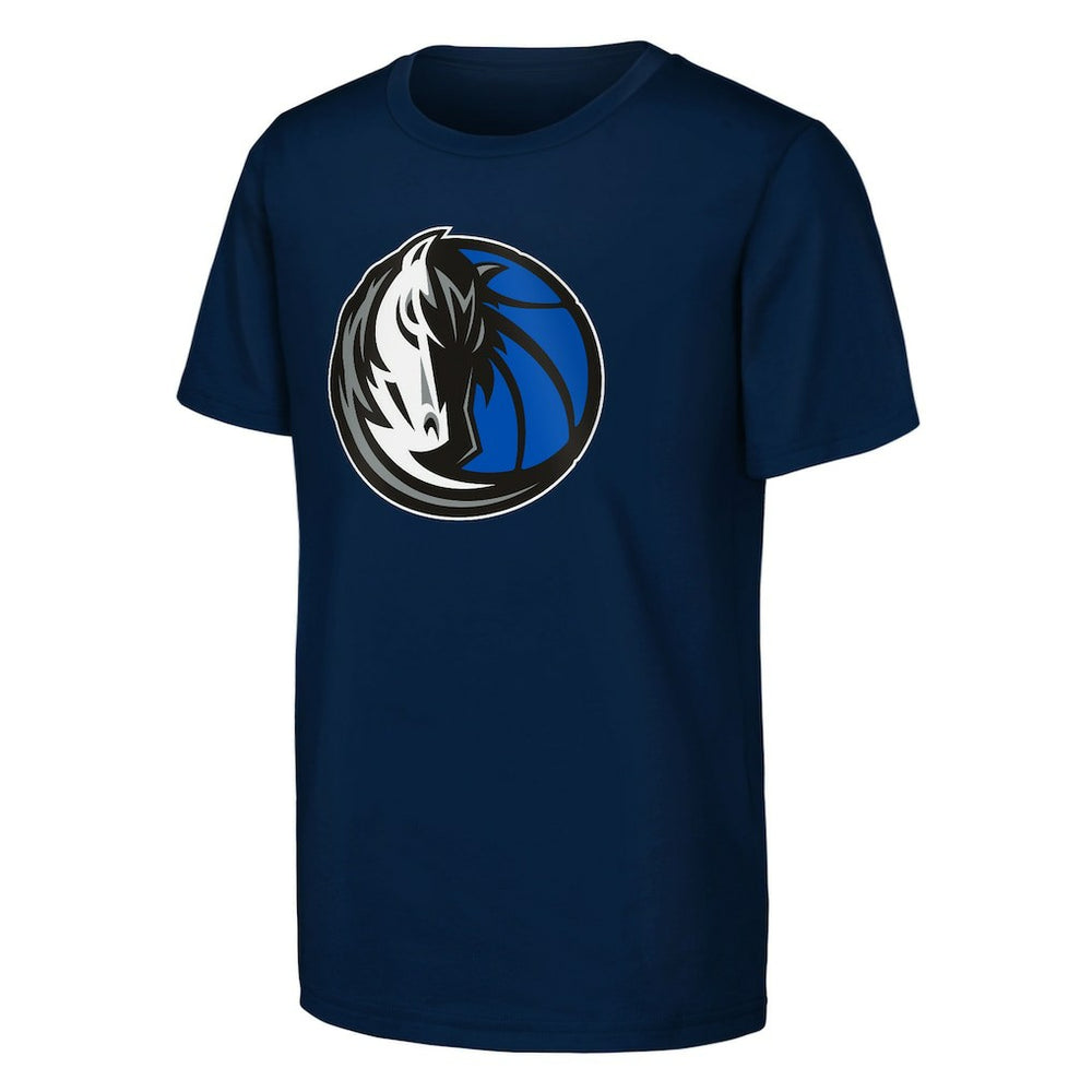 NBA - Dallas Mavericks Outerstuff Youth Primary Logo T-Shirt - Navy