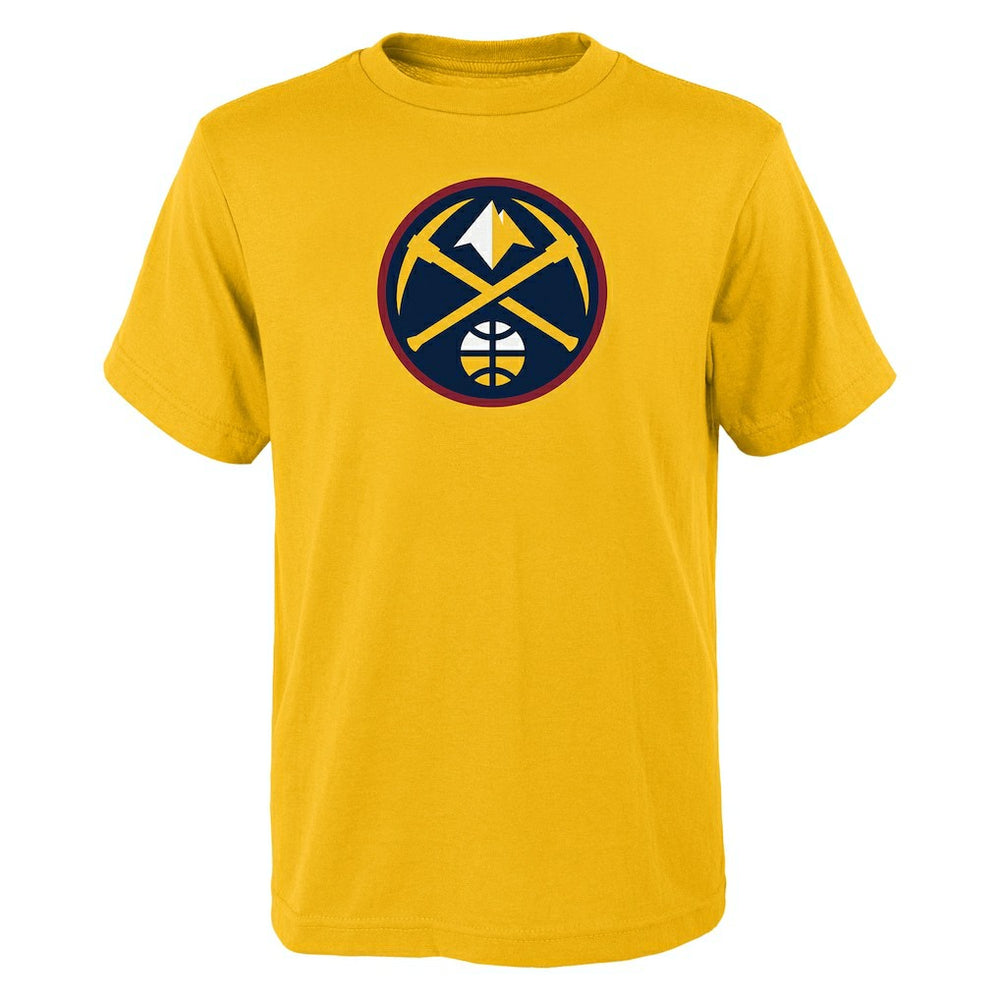 NBA - Denver Nuggets Outerstuff Youth Primary Logo T-Shirt - Yellow