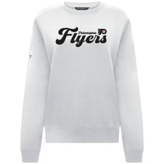 Philadelphia Flyers - Levelwear Women's Yvette Big Script Tri-Blend Sweatshirt White