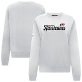 Carolina Hurricanes - Levelwear Women's Yvette Big Script Tri-Blend Sweatshirt White