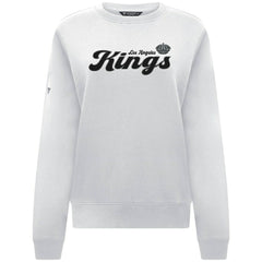 Los Angeles Kings - Levelwear Women's Yvette Big Script Tri-Blend Sweatshirt White