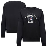 Winnipeg Jets - Levelwear Women's Yvette Limelight Big Letter Sweatshirt Black