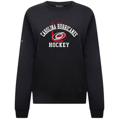 Carolina Hurricanes - Levelwear Women's Yvette Limelight Big Letter Sweatshirt Black