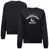 Vancouver Canucks - Levelwear Women's Yvette Limelight Big Letter Sweatshirt Black