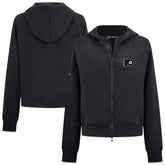 Philadelphia Flyers - Levelwear Women's Judd Raglan Full-Zip Hoodie Black