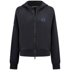 Vancouver Canucks - Levelwear Women's Judd Raglan Full-Zip Hoodie Black