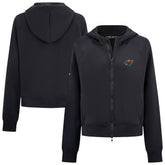 Minnesota Wild - Levelwear Women's Judd Raglan Full-Zip Hoodie Black