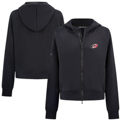 Carolina Hurricanes - Levelwear Women's Judd Raglan Full-Zip Hoodie Black