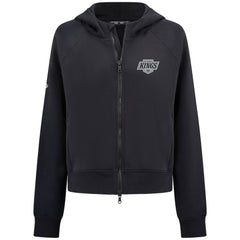 Los Angeles Kings - Levelwear Women's Judd Raglan Full-Zip Hoodie Black